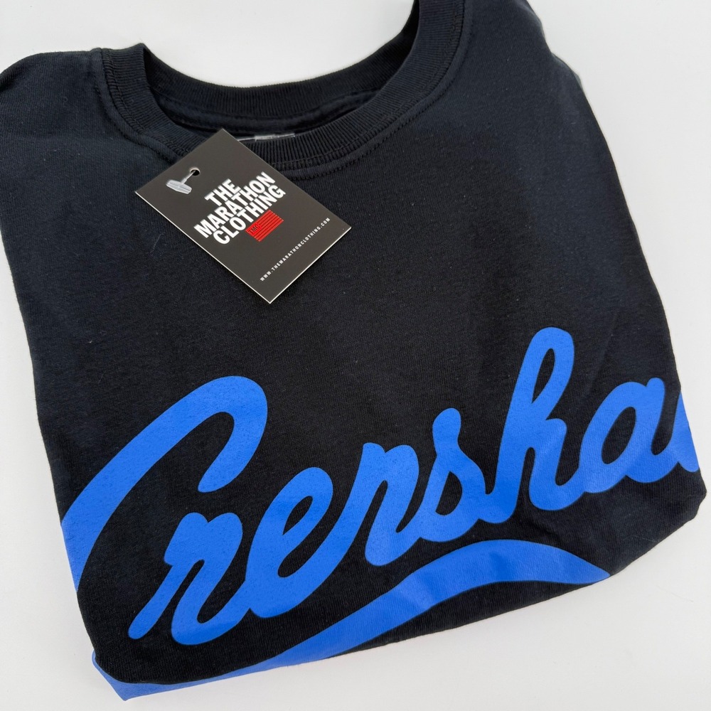 NWT The Marathon Clothing Crenshaw Nipsey Black Graphic T Shirt Size Small TMC - Picture 2 of 10